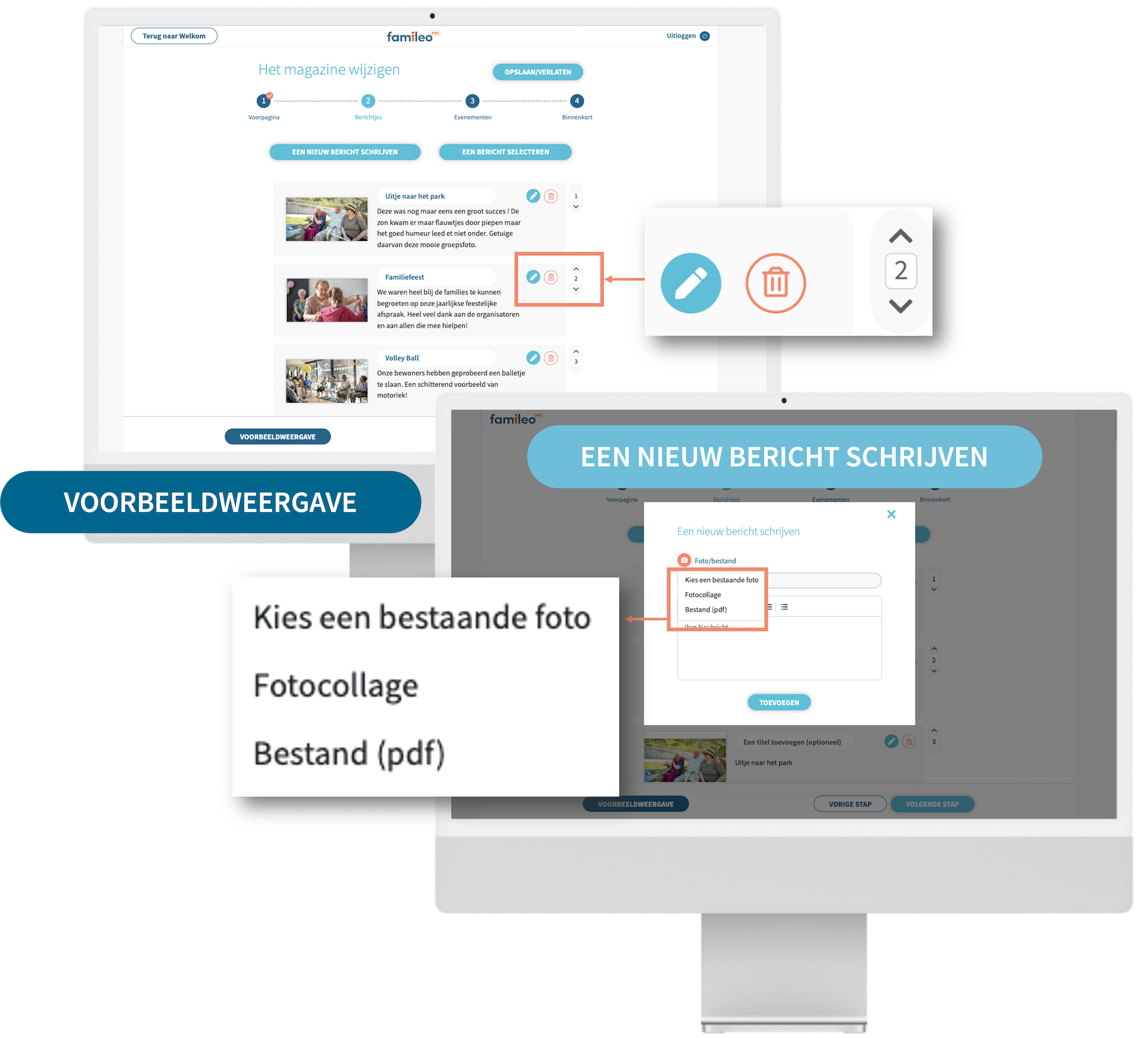 Mockup bulletin NL 4 Mockup bulletin NL 4
