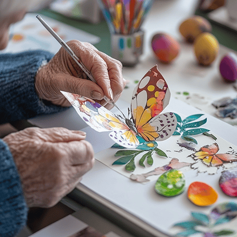 animation paques en ehpad