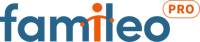 Logo Famileo Pro bleu