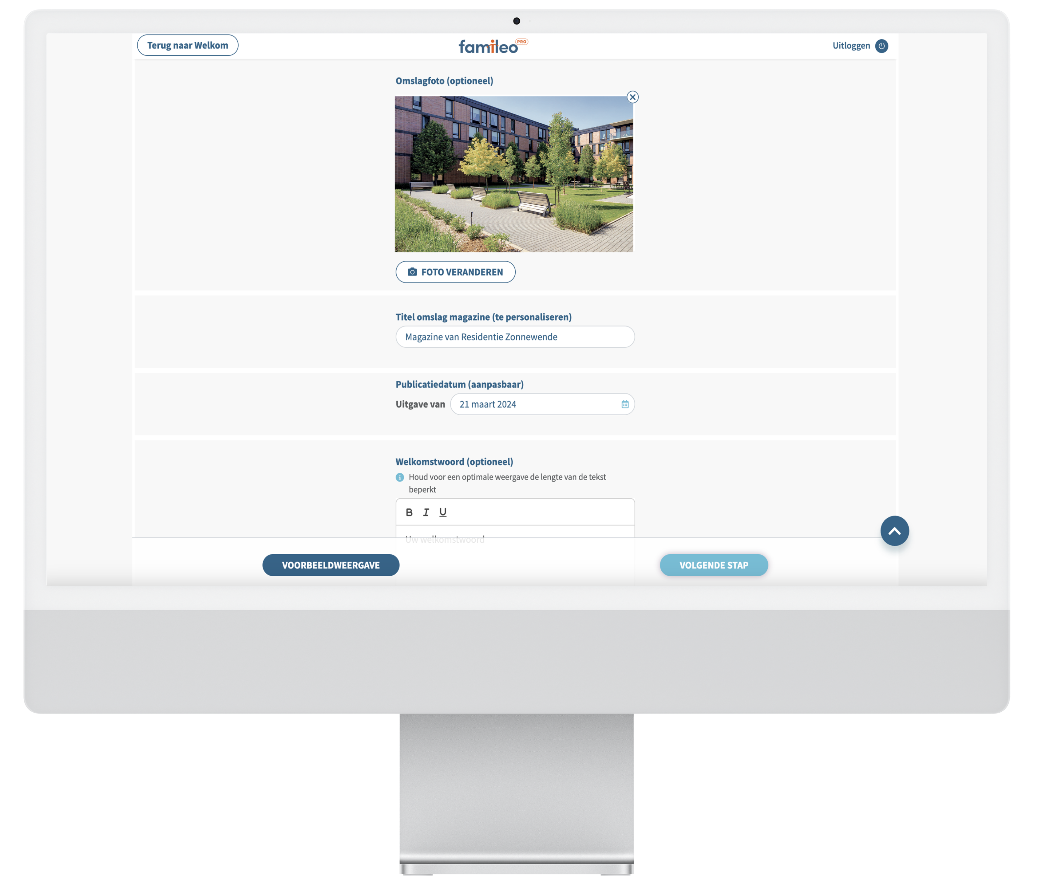 Personaliseer de omslag&nbsp;