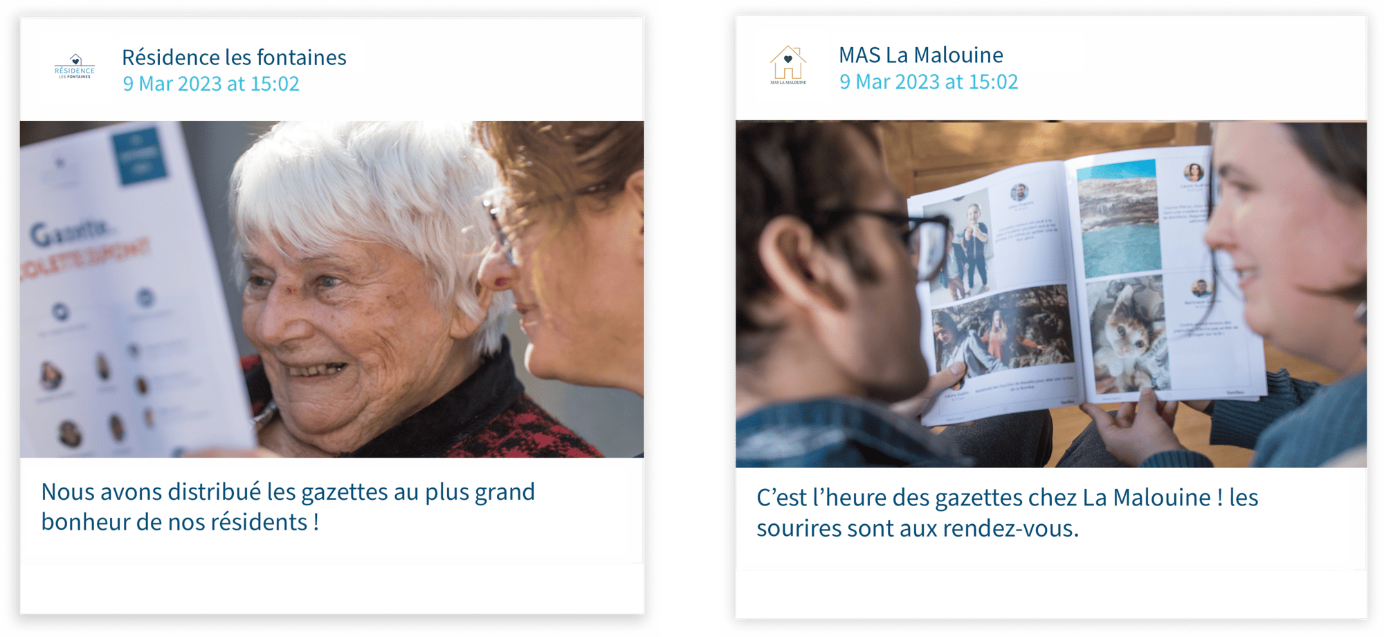 Conseils Famileo - messages personnels - Famileo pro