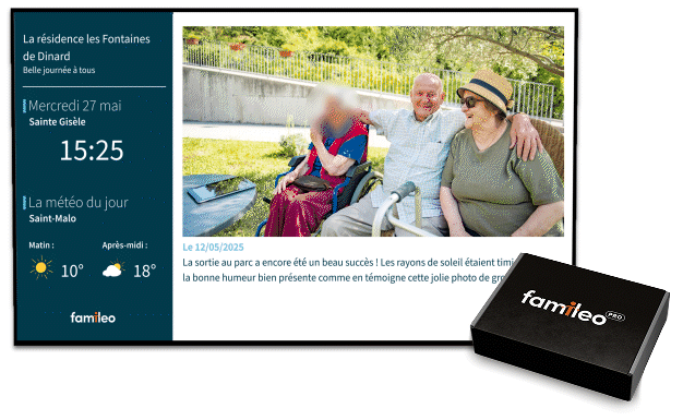 Première installation du boitier TV Famileo Pro