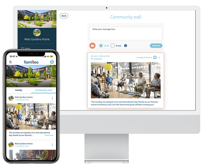 Famileo Pro - Step 3 - Publish