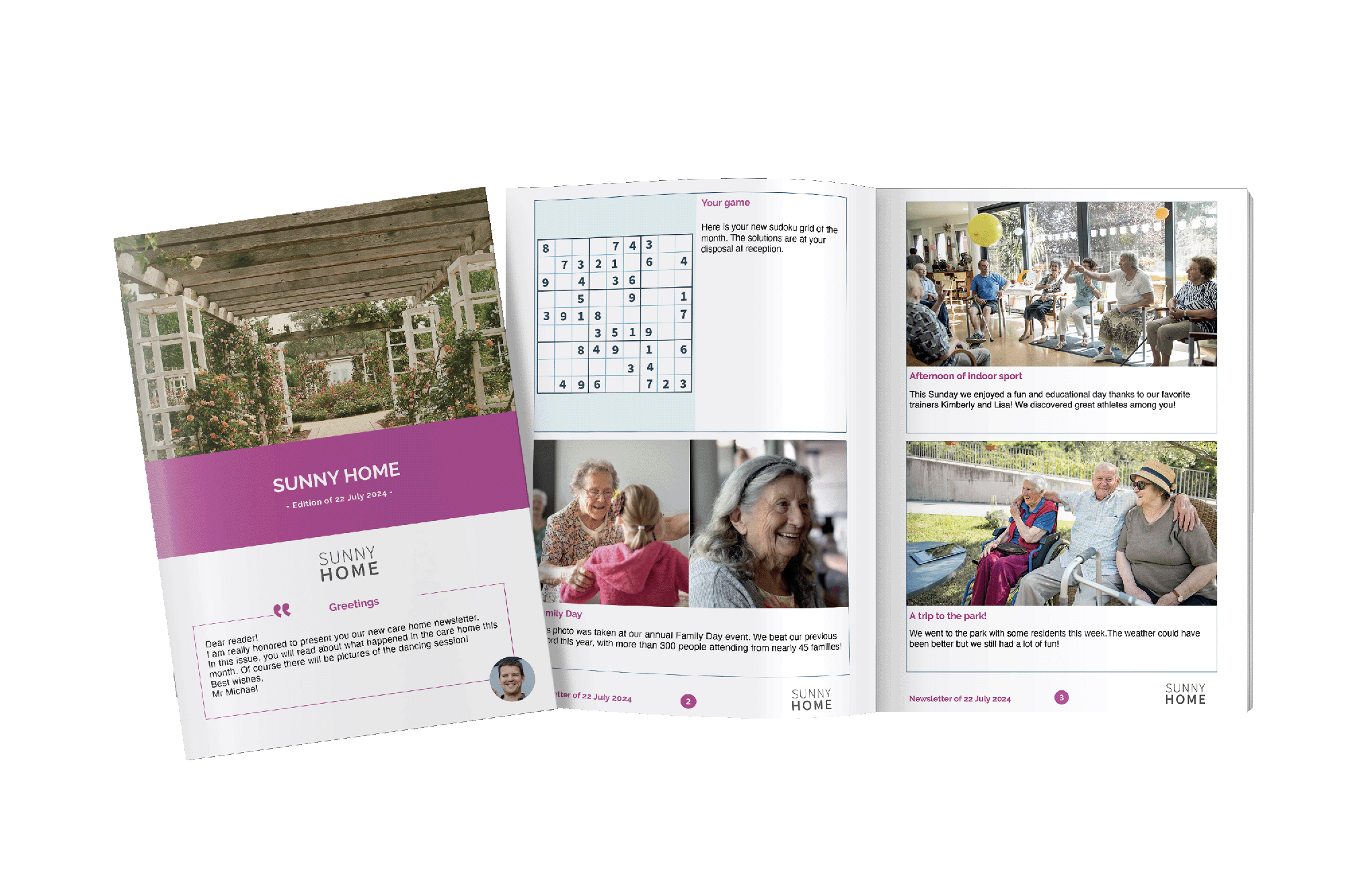 How to make an internal newsletter with Famileo Pro