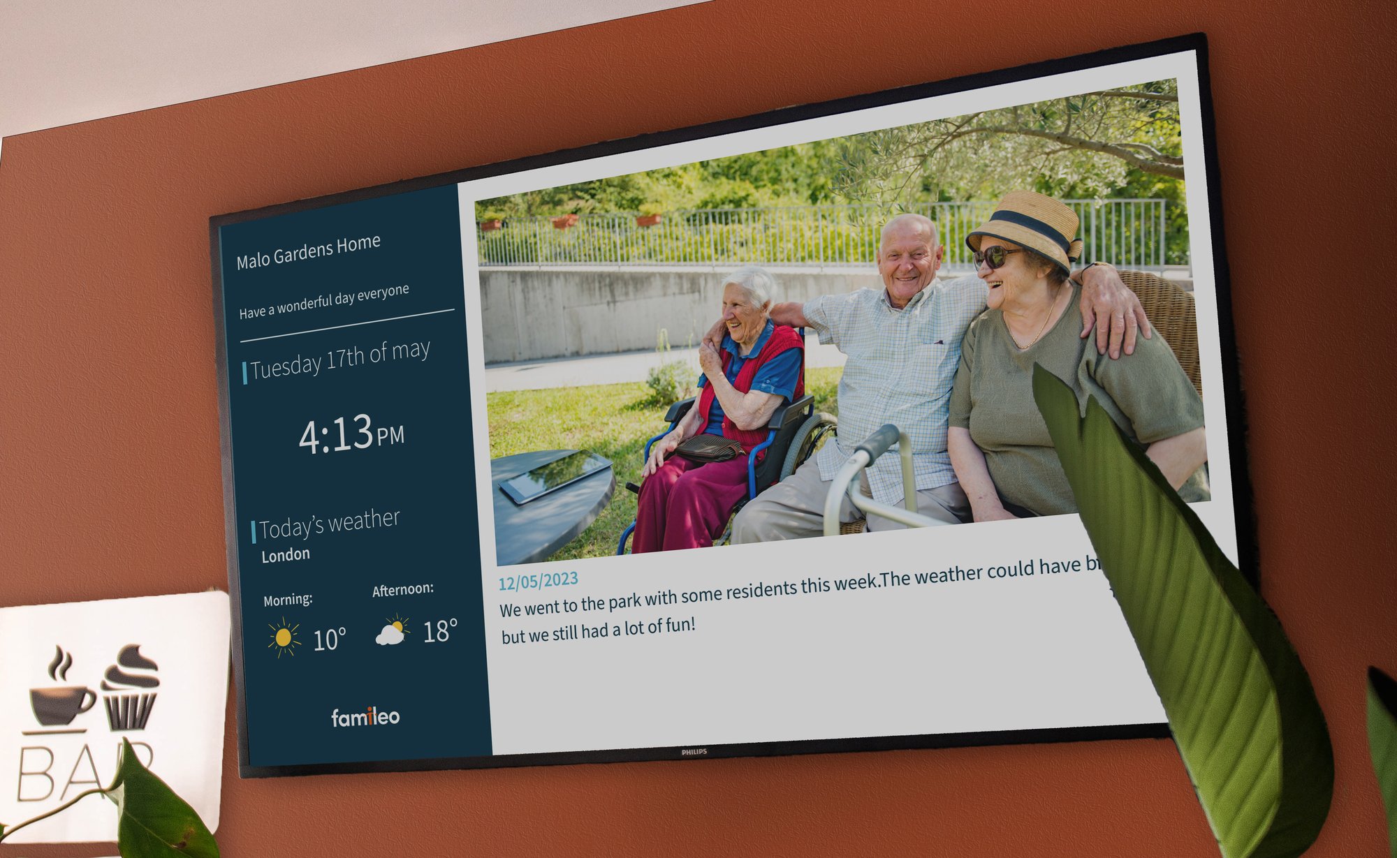 care home communication