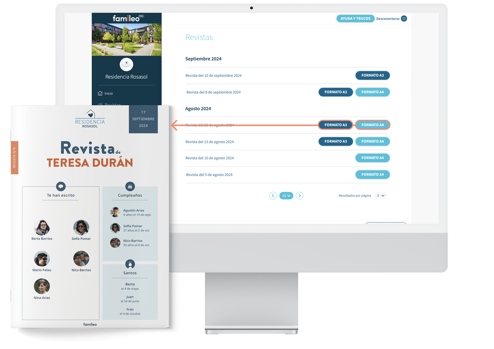 Descarga los archivos - Famileo Pro 