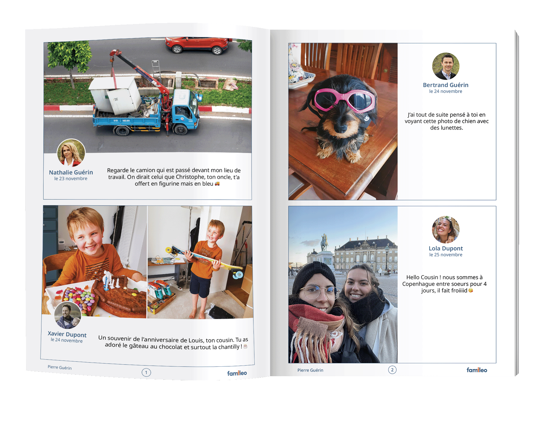 Famileo Pro - Mise en page de la gazette en structure handicap