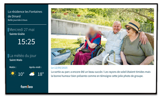 Boitier TV Famileo Pro, l'outil de communication pour les EHPAD Boitier TV Famileo Pro, l'outil de communication pour les EHPAD