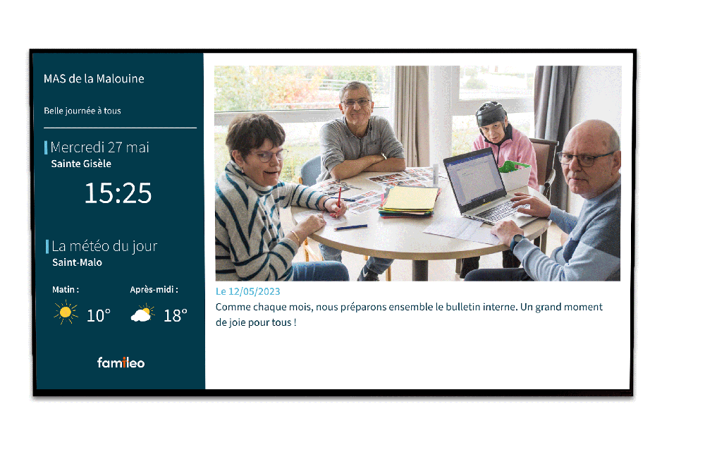 Exemple d'utilisation du boitier TV Famileo Pro