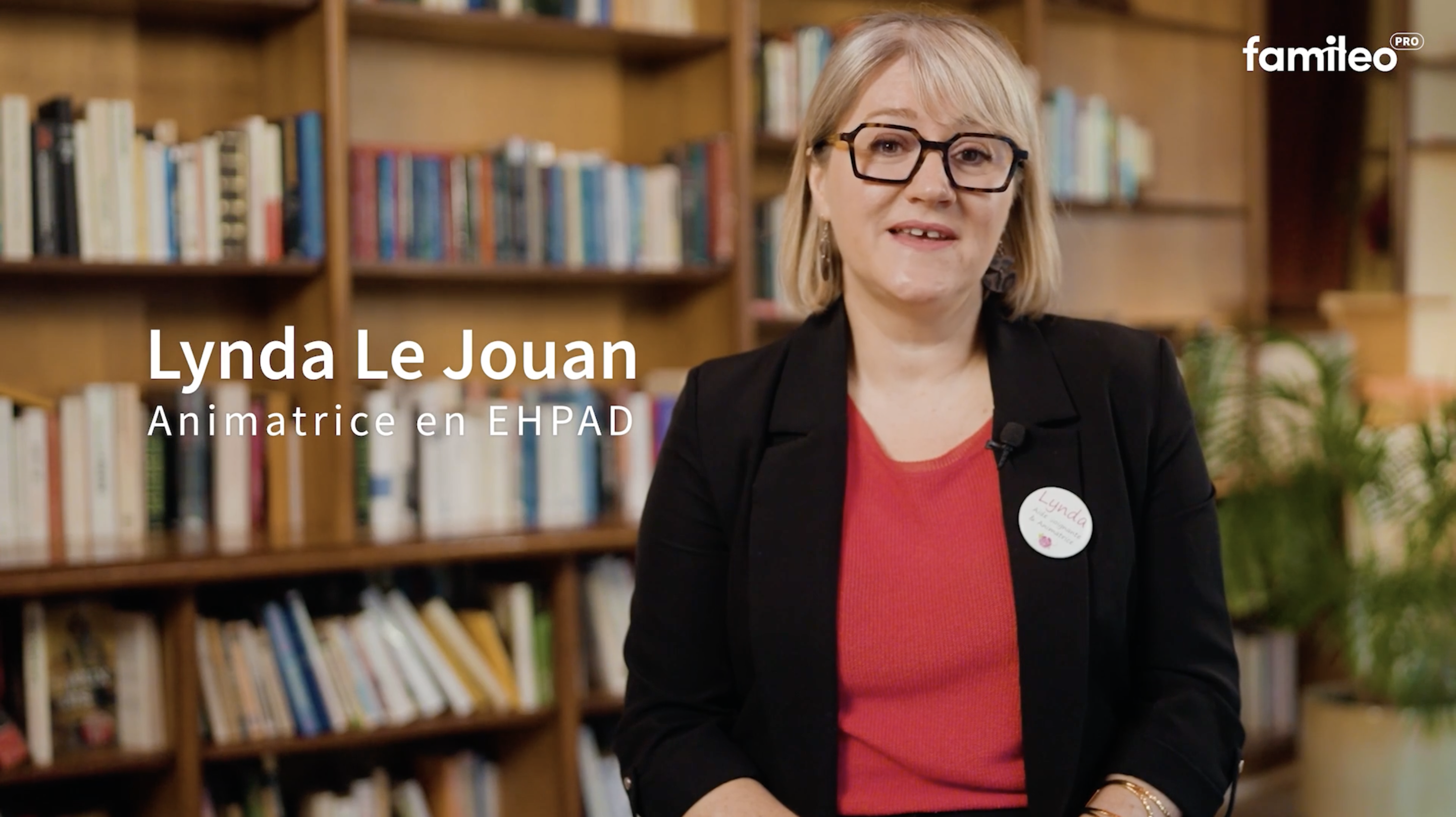Famileo Pro - Photo de l'animatrice Lynda Le Jouan